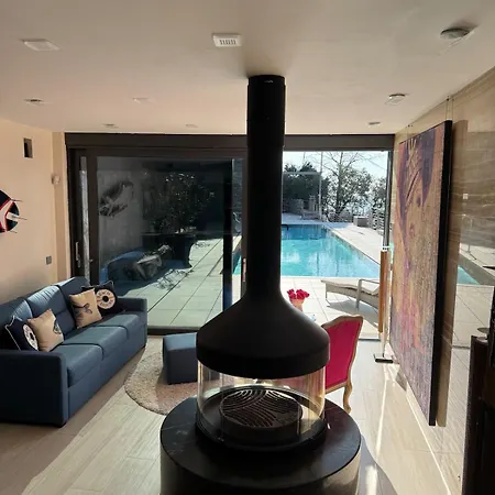 Apartmán Villalino Tre Palme, Pool, 2 Schlafzimmer, 2 Baeder, Pool, Terrasse, Outdoor Fitness