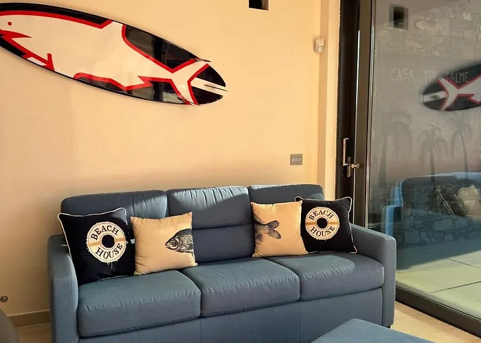 Villalino Tre Palme, Pool, 2 Schlafzimmer, 2 Baeder, Pool, Terrasse, Outdoor Fitness * Αλάσιο