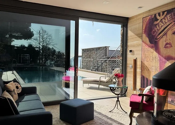 Villalino Tre Palme, Pool, 2 Schlafzimmer, 2 Bäder, Pool, Terrasse, Outdoor Fitness Appartement